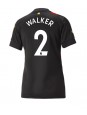 Manchester City Kyle Walker #2 Auswärtstrikot für Frauen 2022-23 Kurzarm